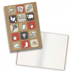 Patchwork A5 notebook
